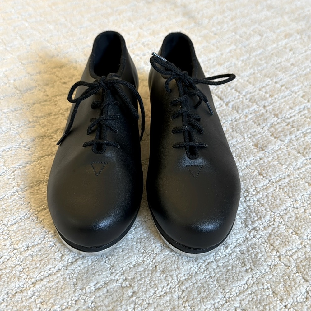Leo Jazz Tap Dance Size 13 M Kids Child Shoes Black